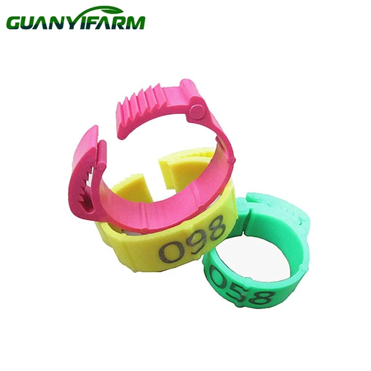 Adjustable Plastic Chicken Foot Ring
