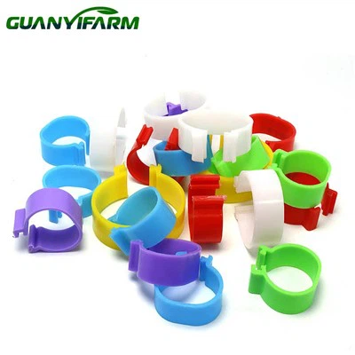 Anneau de pied de poulet en plastique réglable