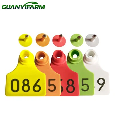 Étiquettes d'oreille de cochon personnalisées en TPU