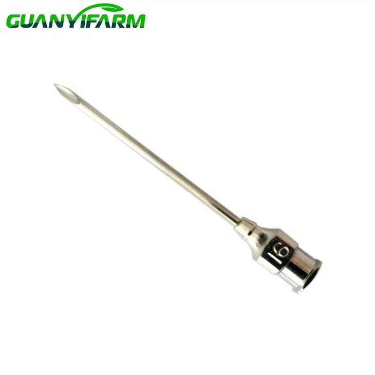 Aiguille d'injection en acier inoxydable