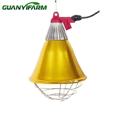Lampe chauffante pour poussins
